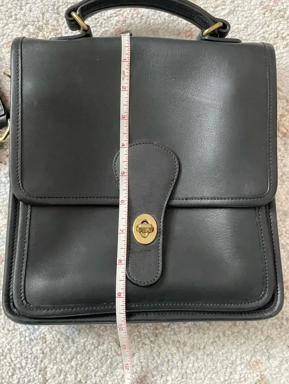 Vintage Coach Station Bag #5310